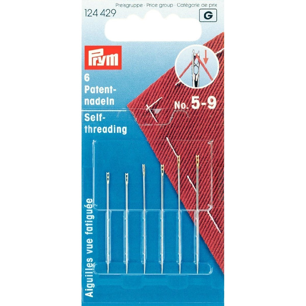 Prym Self-Threading Needles, No. 5-9