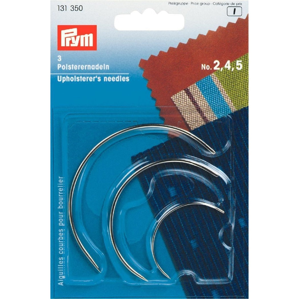 Prym - Upholstery needles - card of 3 - 131350