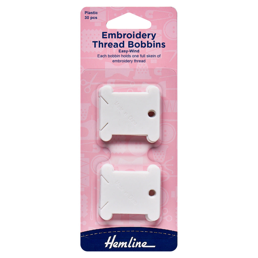 Embroidery Thread Bobbins: Paper: 50 Pieces